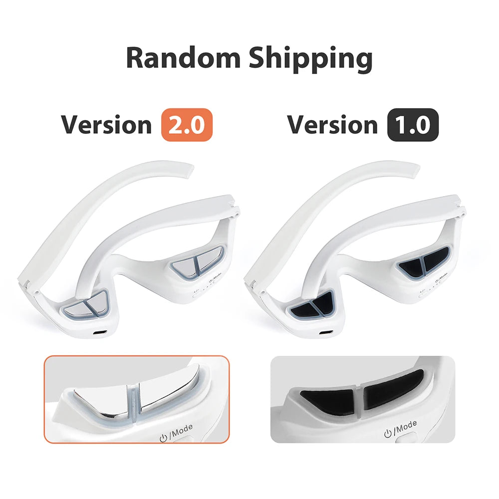 Under-Eye Massager, 3D Anti-Aging, EMS Eyes Relaxation, Remove Dark Circles