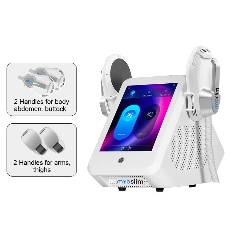 Body Sculpt Machine, 15 Electromagnetic, Slimming Fat, Muscle and Pelvic Body EMS
