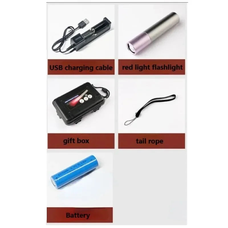 Led Flashlight, Anti Inflammatory, Pain Relief Red Light, Therapy Muscle Pain, Infrared Lamp, Led Therapy Skin Care
