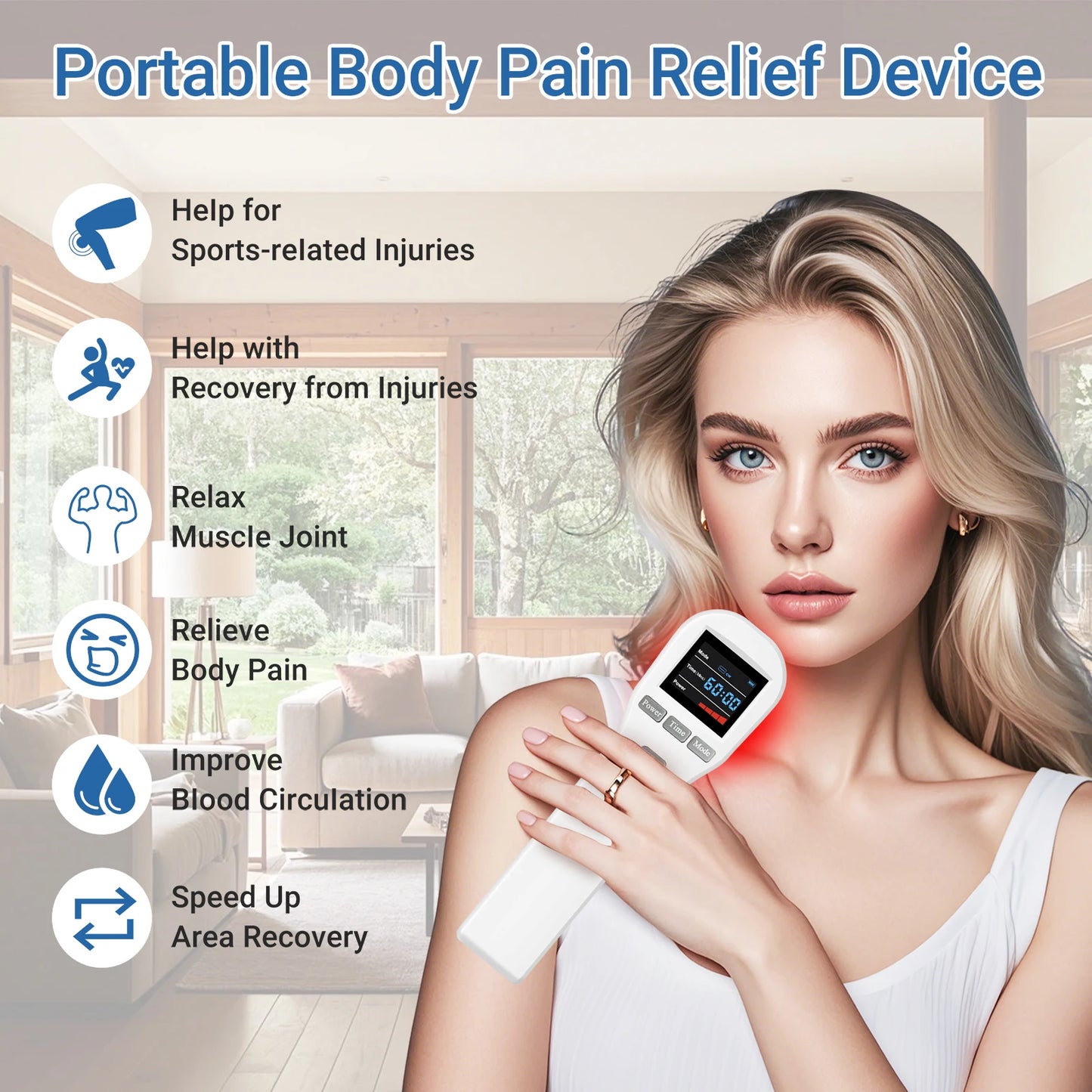 Cold Laser therapy, red light, or Muscle Recovery & Inflammation Reduction