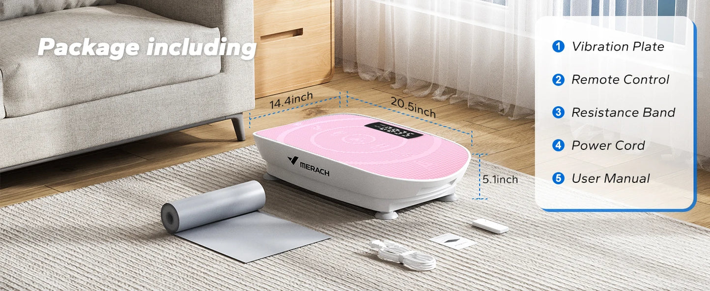 Vibration Plate, Exercise Machine, Whole Body Workout, Weight Loss & Shaping as seen on TikTok