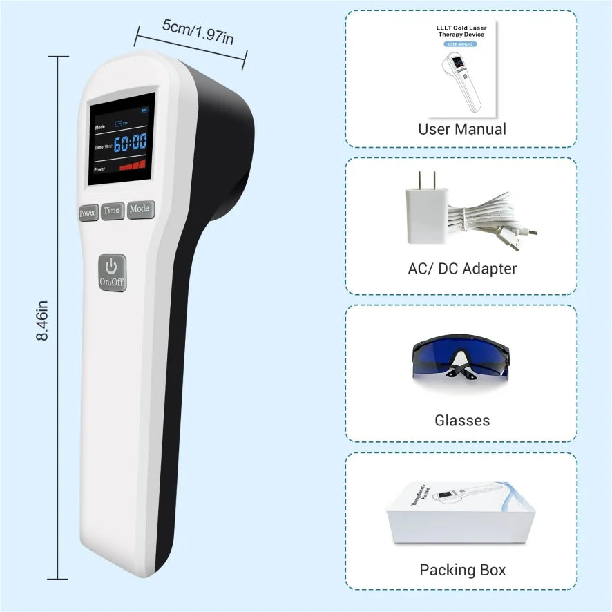 Cold Laser therapy, red light, or Muscle Recovery & Inflammation Reduction