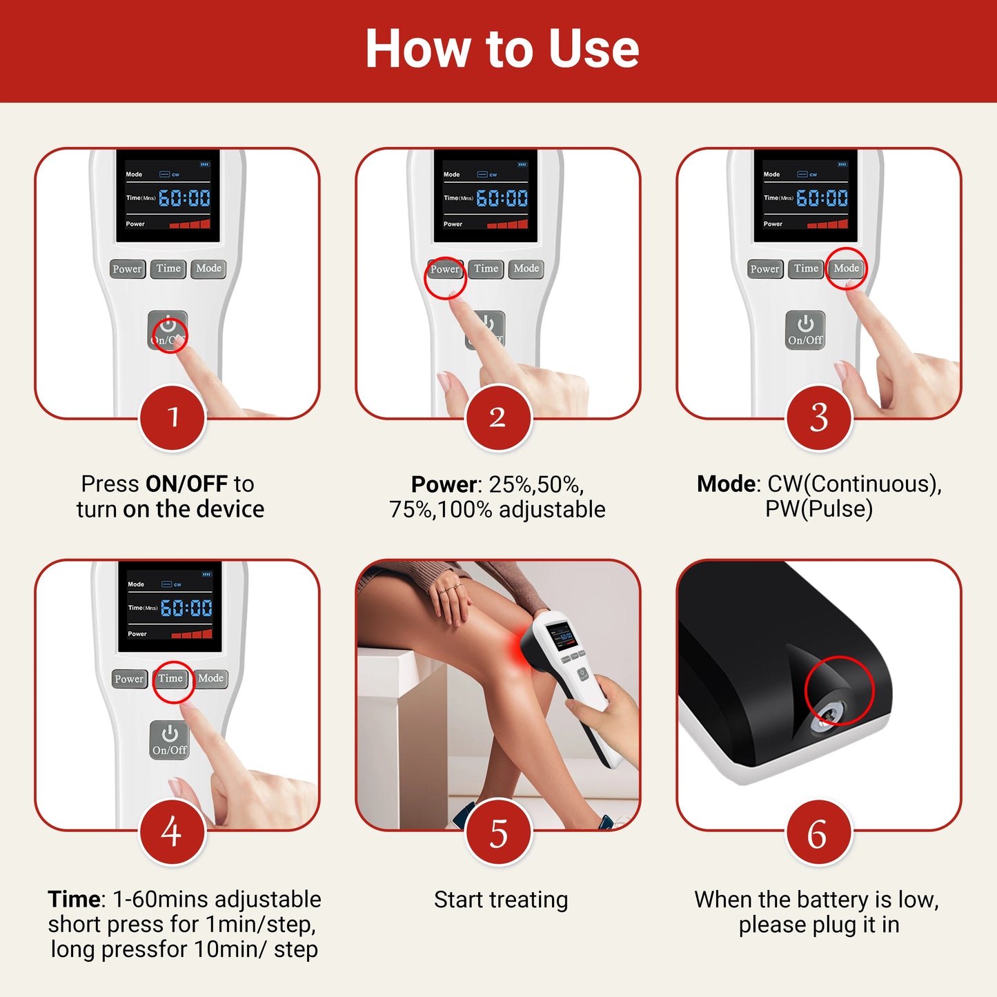 Cold Laser therapy, red light, or Muscle Recovery & Inflammation Reduction