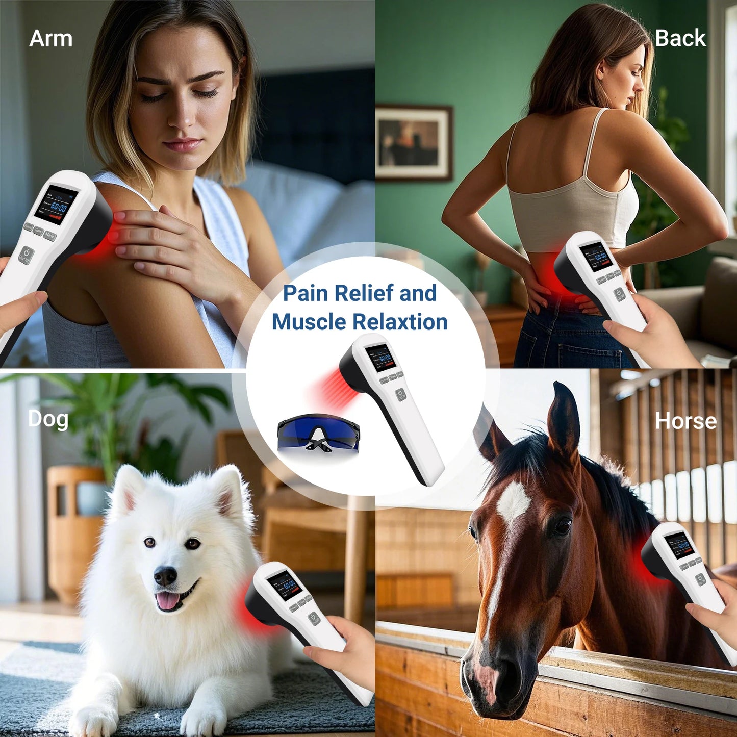 Cold Laser therapy, red light, or Muscle Recovery & Inflammation Reduction