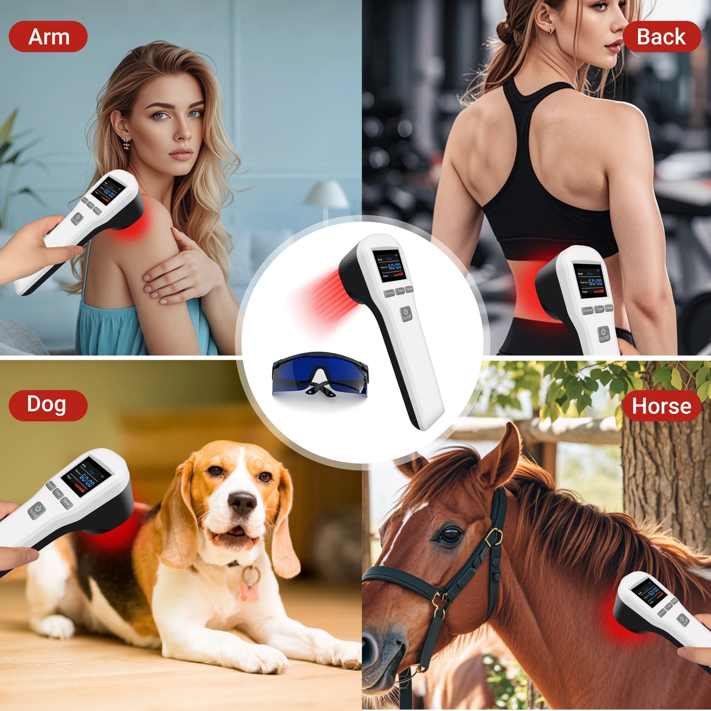 Cold Laser therapy, red light, or Muscle Recovery & Inflammation Reduction