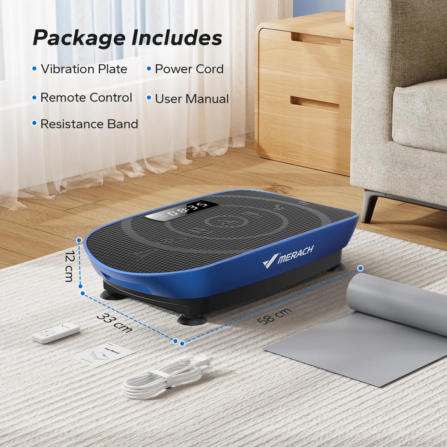Vibration Plate, Exercise Machine, Whole Body Workout, Weight Loss & Shaping as seen on TikTok