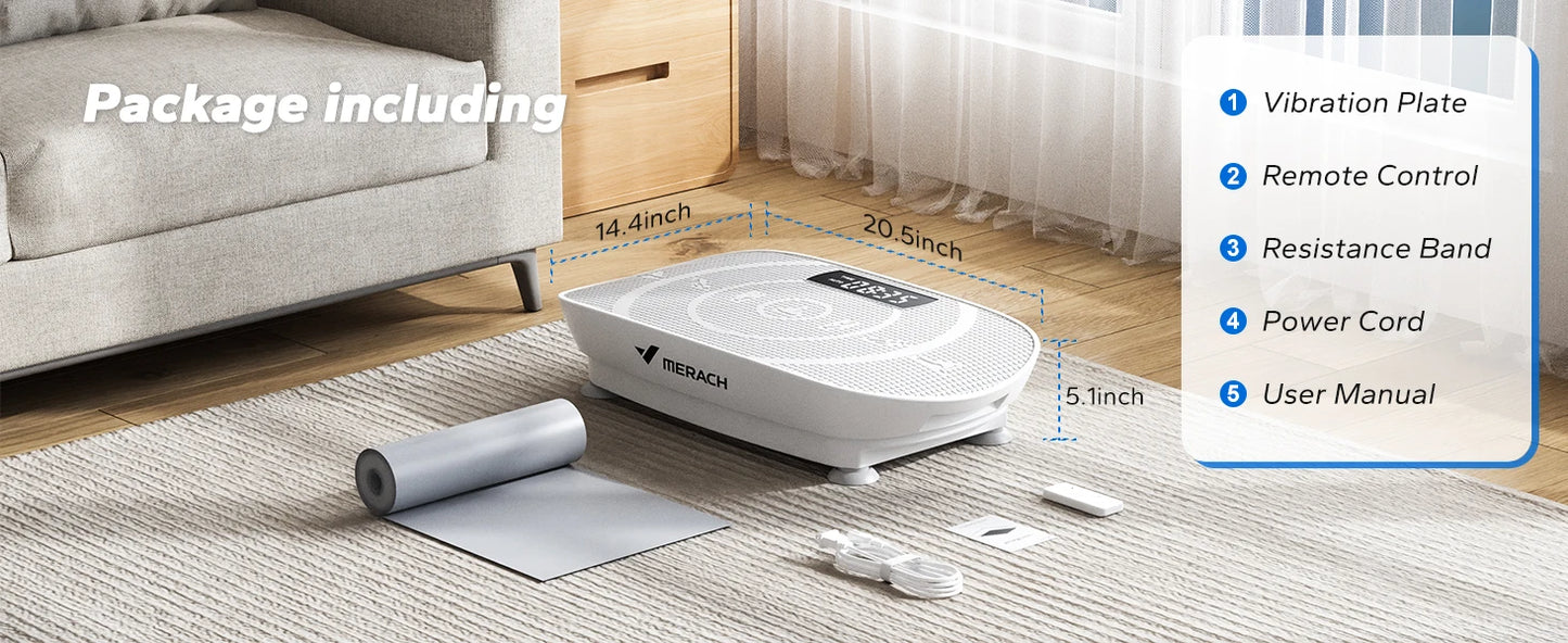 Vibration Plate, Exercise Machine, Whole Body Workout, Weight Loss & Shaping as seen on TikTok