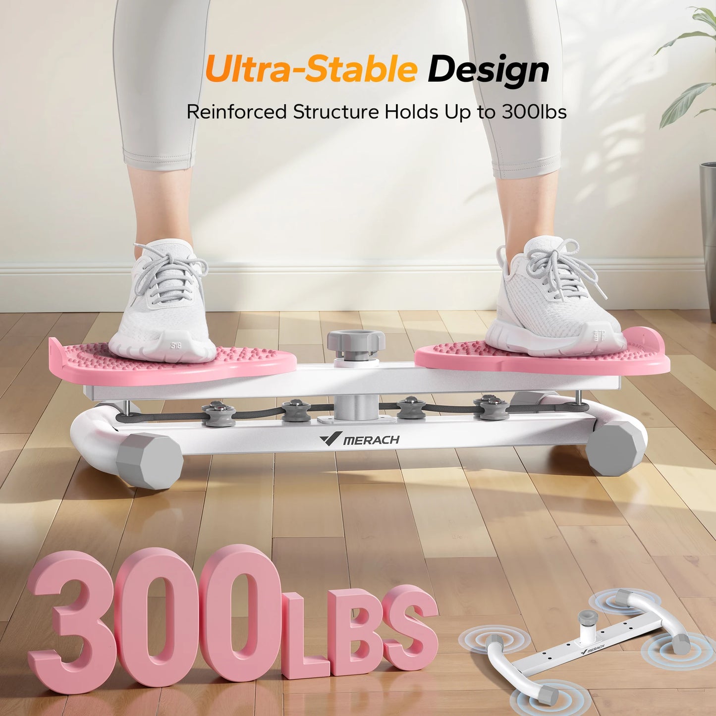 Waist Twisting, Fitness Tool Exercise, Balance Board, for Foot Massage and Weight Loss