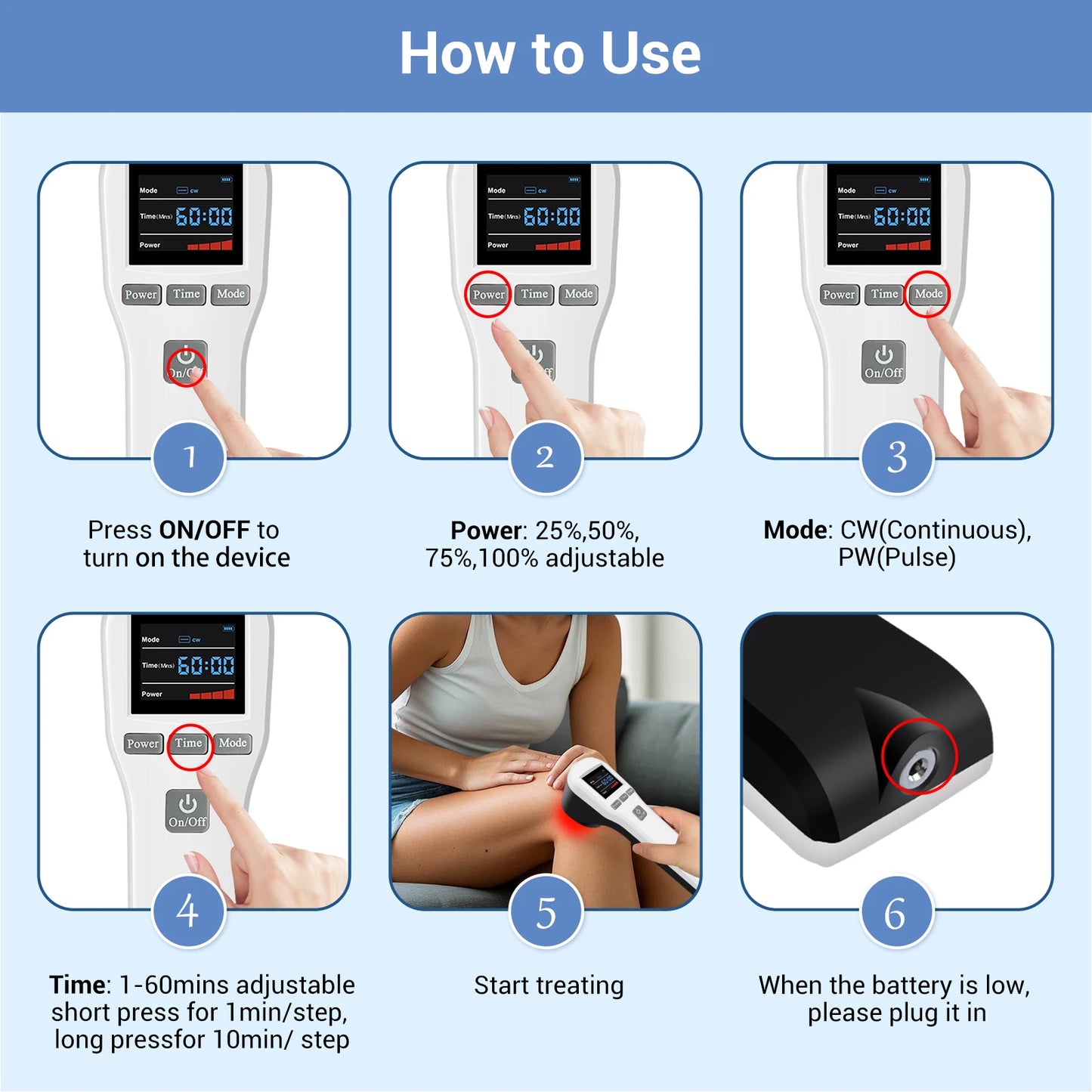 Cold Laser therapy, red light, or Muscle Recovery & Inflammation Reduction