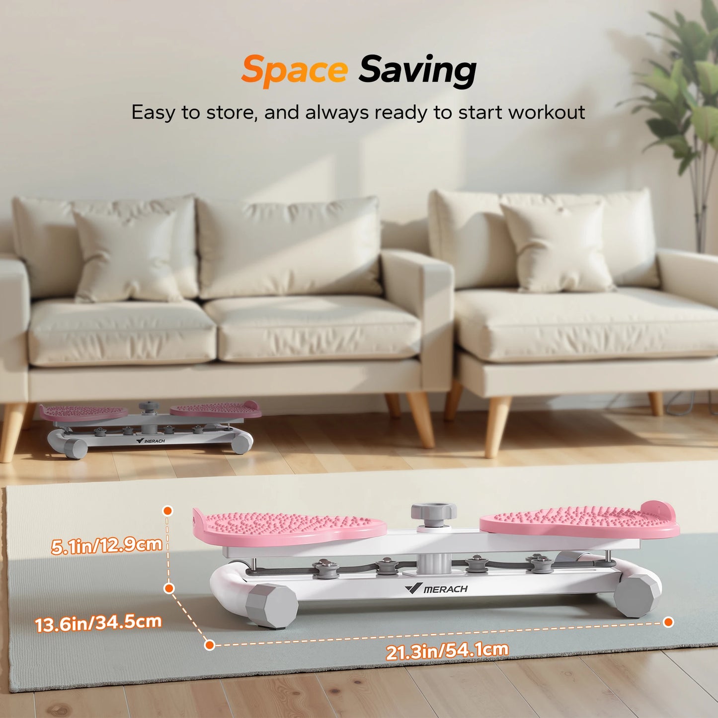 Waist Twisting, Fitness Tool Exercise, Balance Board, for Foot Massage and Weight Loss