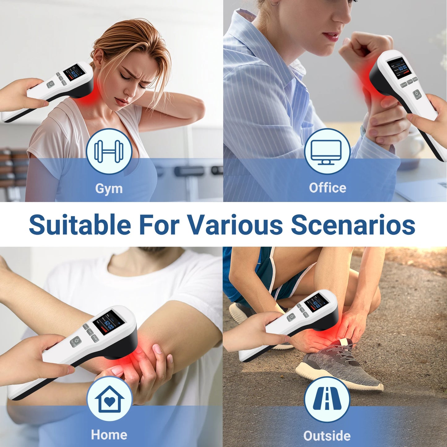 Cold Laser therapy, red light, or Muscle Recovery & Inflammation Reduction