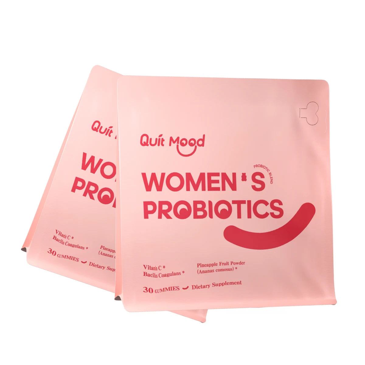 Women's Probiotics, Feminine ph Balance Gummies, -Hawaiian Pineapple