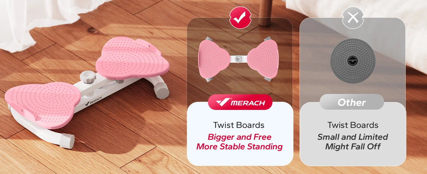 Waist Twisting, Fitness Tool Exercise, Balance Board, for Foot Massage and Weight Loss