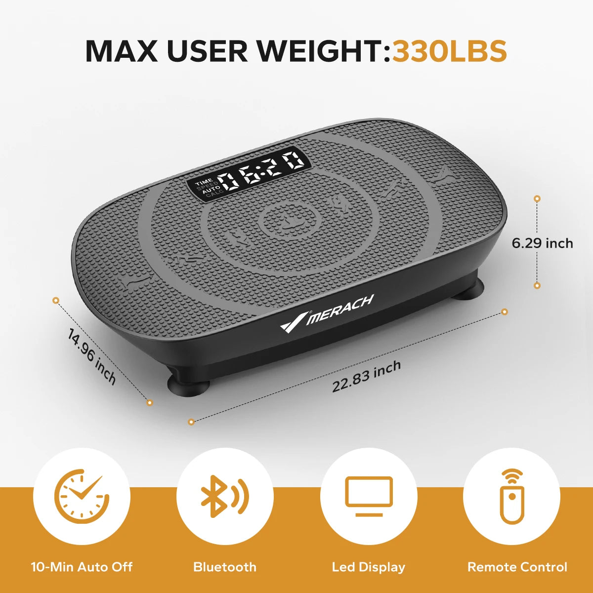 Vibration Plate, Exercise Machine, Whole Body Workout, Weight Loss & Shaping as seen on TikTok