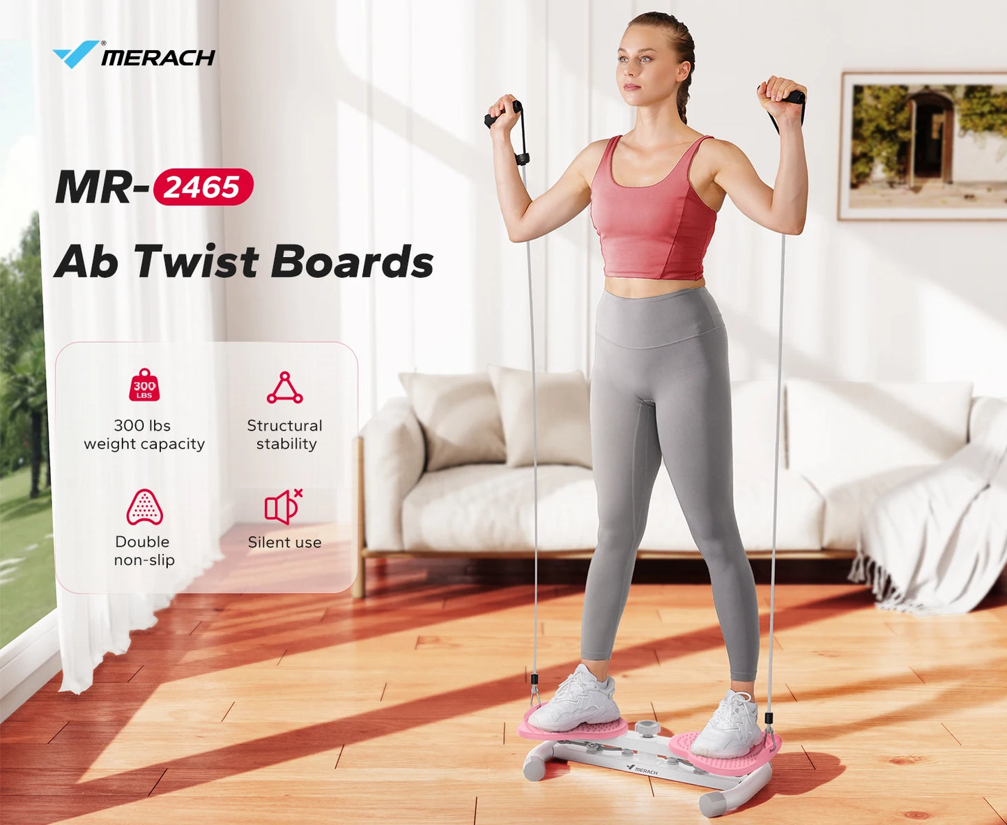 Waist Twisting, Fitness Tool Exercise, Balance Board, for Foot Massage and Weight Loss