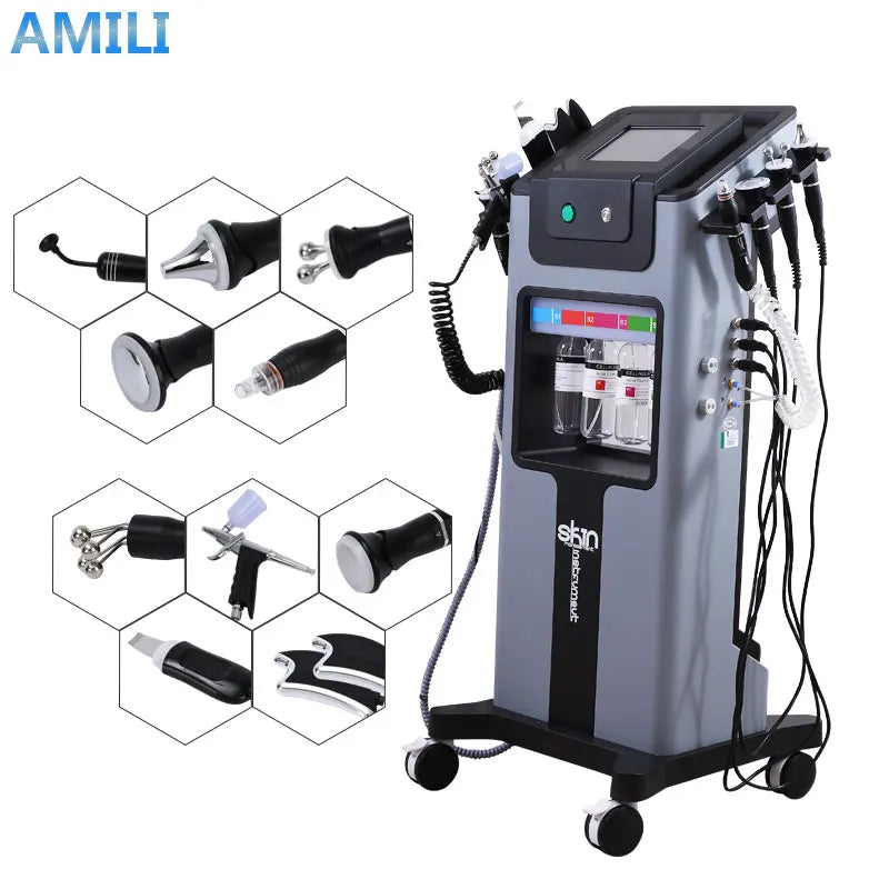 Hydra aqua 10 in 1, facial peeling diamond, dermabrasion facial machine skim Care