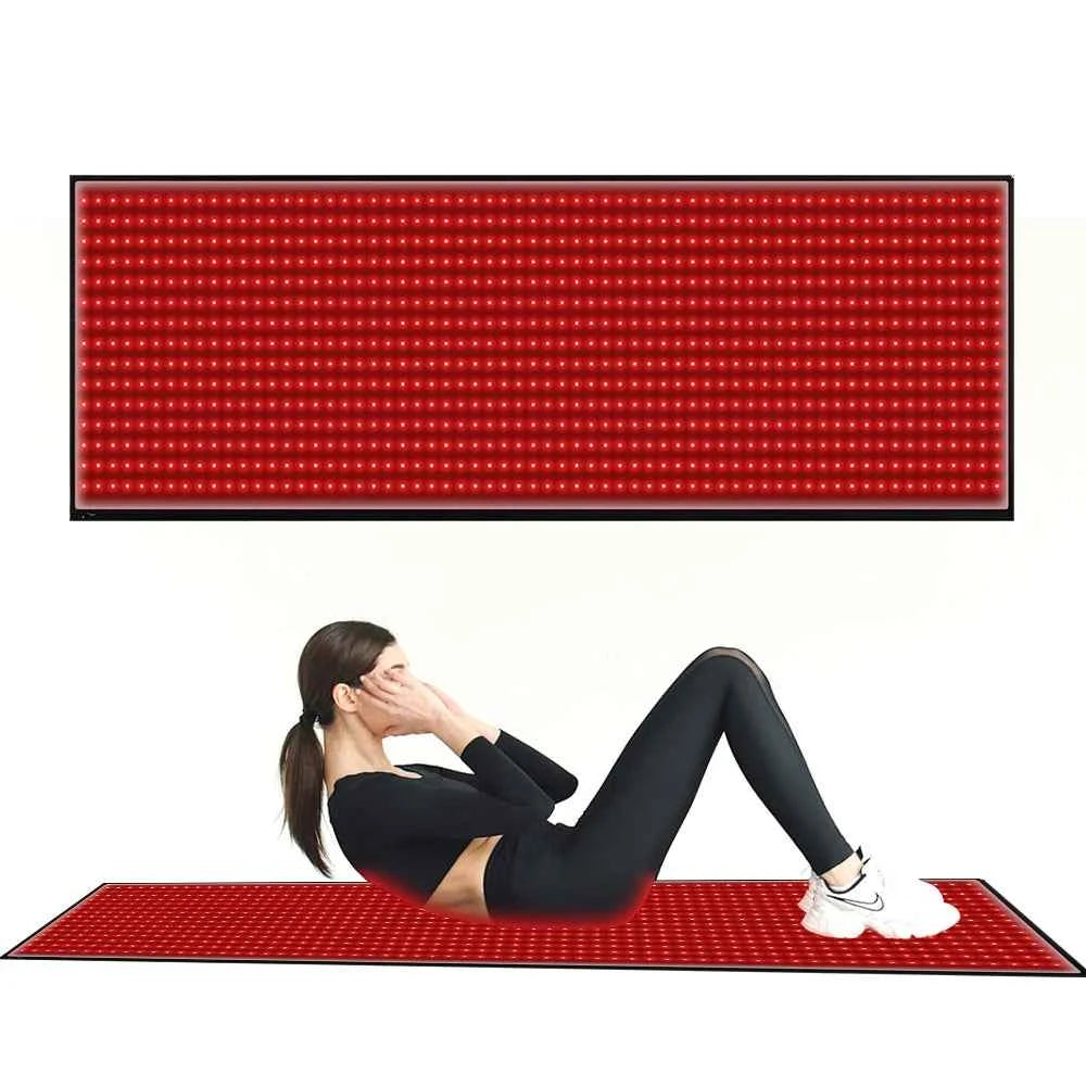 Red Light Mat, for Body 62 x 23.6 inch 660 850nm, Blanket for Pain Relief, Improved Sleep