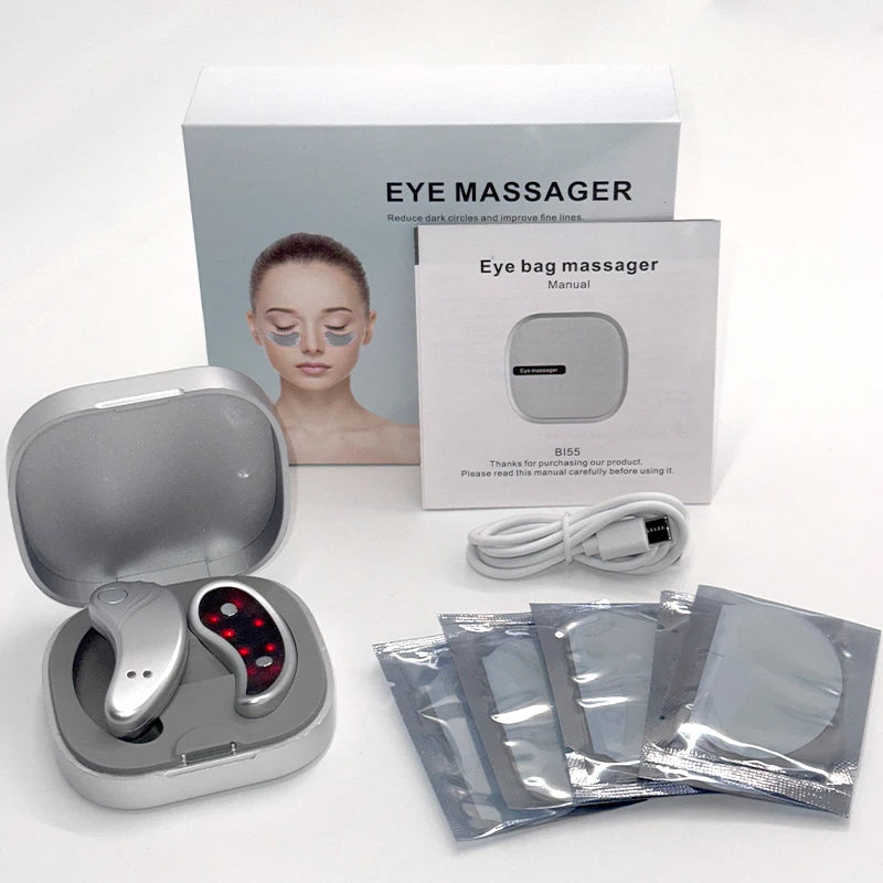 Led Red Light, Gel Patch For Treatment Under Eye, Wrinkle Improvement, Dark Circles Removal Care