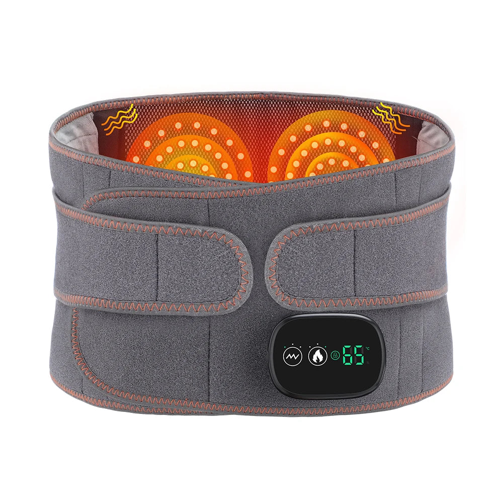 Infrared Heating Waist Massager, Electric Belt Vibration,
