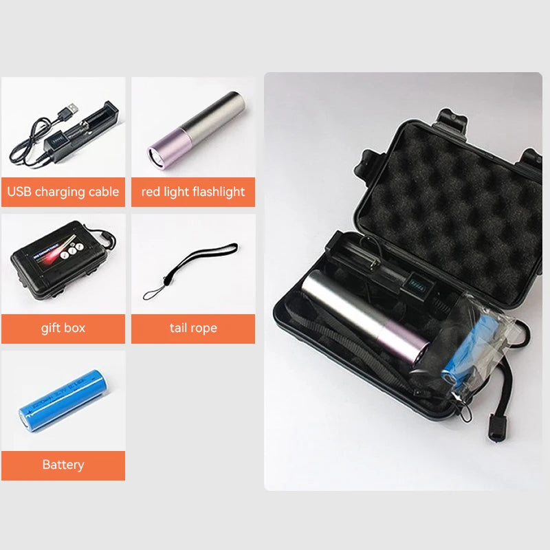 Led Flashlight, Anti Inflammatory, Pain Relief Red Light, Therapy Muscle Pain, Infrared Lamp, Led Therapy Skin Care