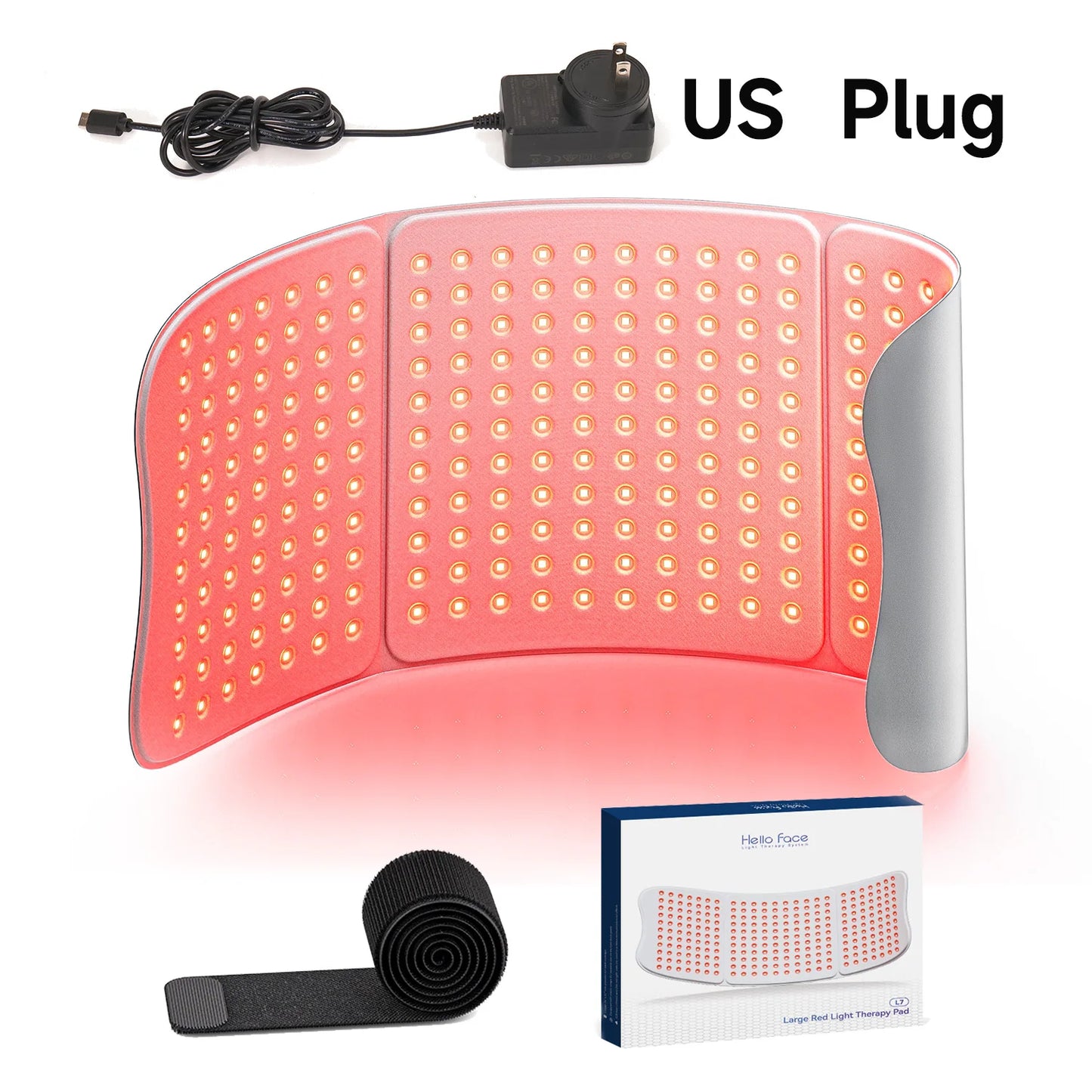 Large Red Light Therapy for Body, 264 Triple-Chip, 660nm & 850nm Red Light Therapy Mat 30'' x 12'' for Full Body
