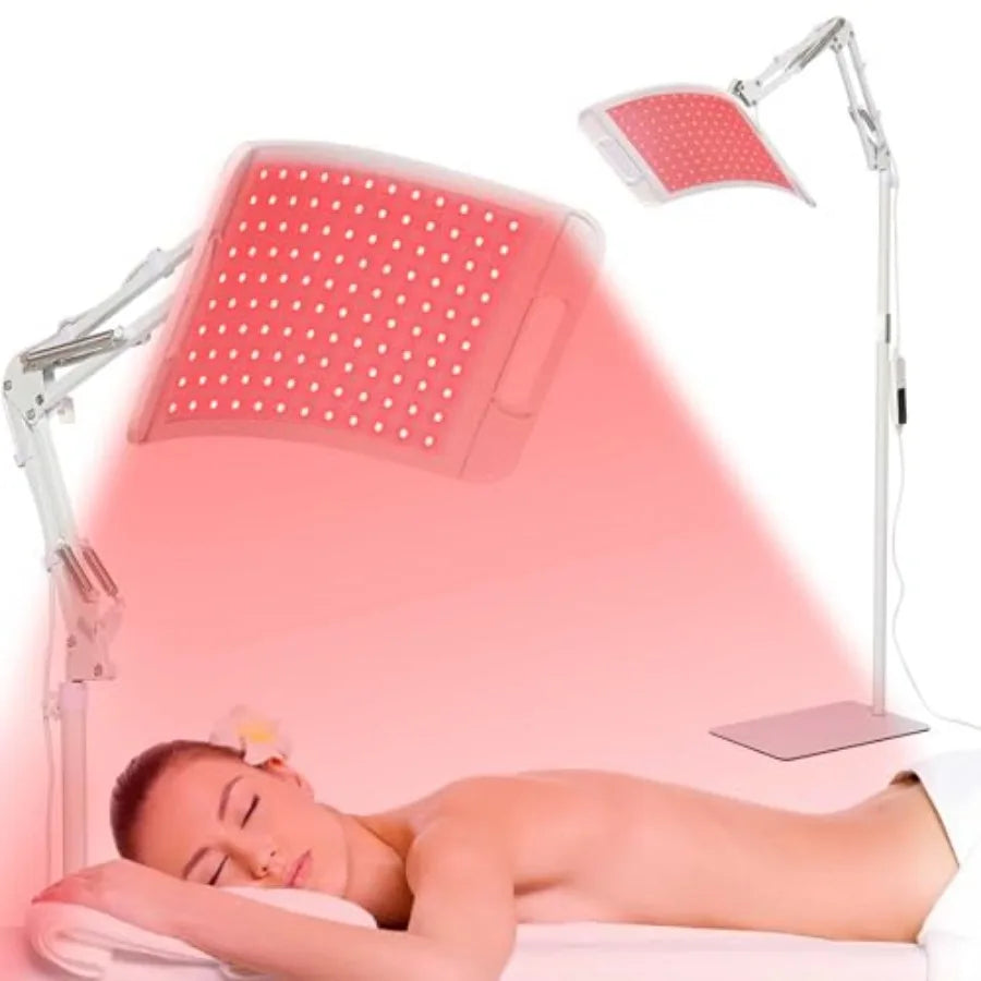 Red Light Therapy for Body & face-660nm 850nm, Panel 3 in 1