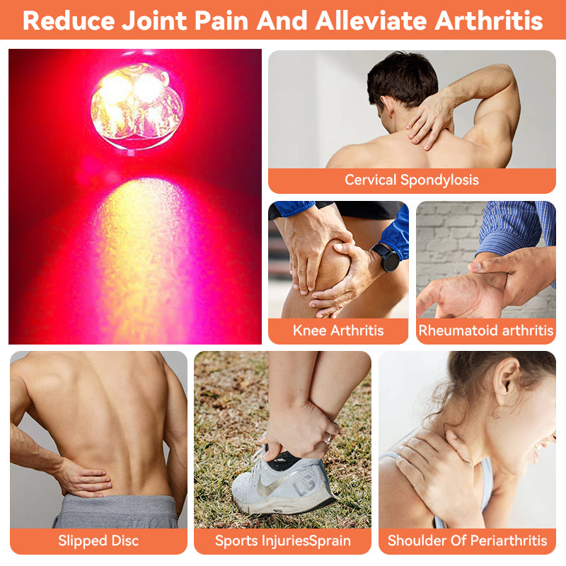 Led Flashlight, Anti Inflammatory, Pain Relief Red Light, Therapy Muscle Pain, Infrared Lamp, Led Therapy Skin Care
