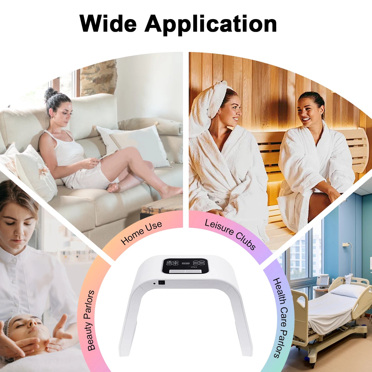 Light Therapy for Face, Professional for SPA, AC100V-240V
