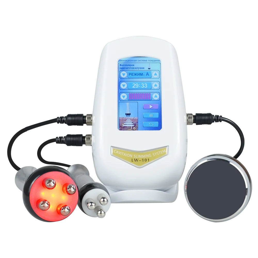 Beauty Body Slimming Massager, Cavitation Machine, Multi-Functional Device, Face Body Tightening, Lifting Spa Skincare Tool