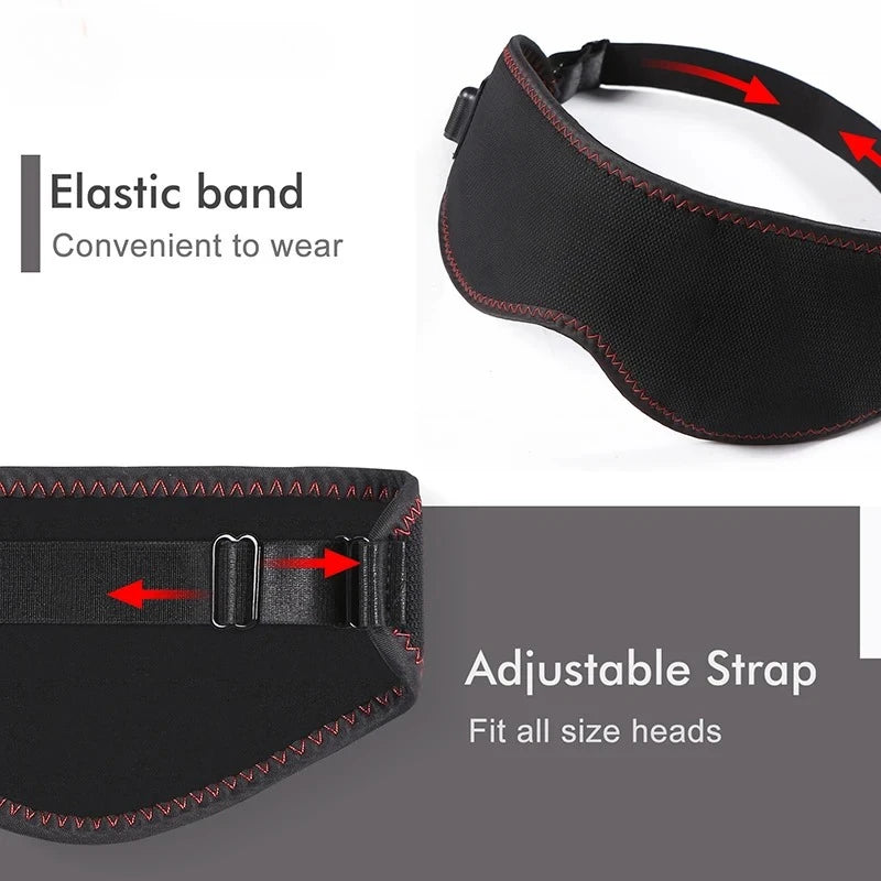 Heated Eye Mask, for Dry Eyes, and Dark Circles, 3 Heat Levels