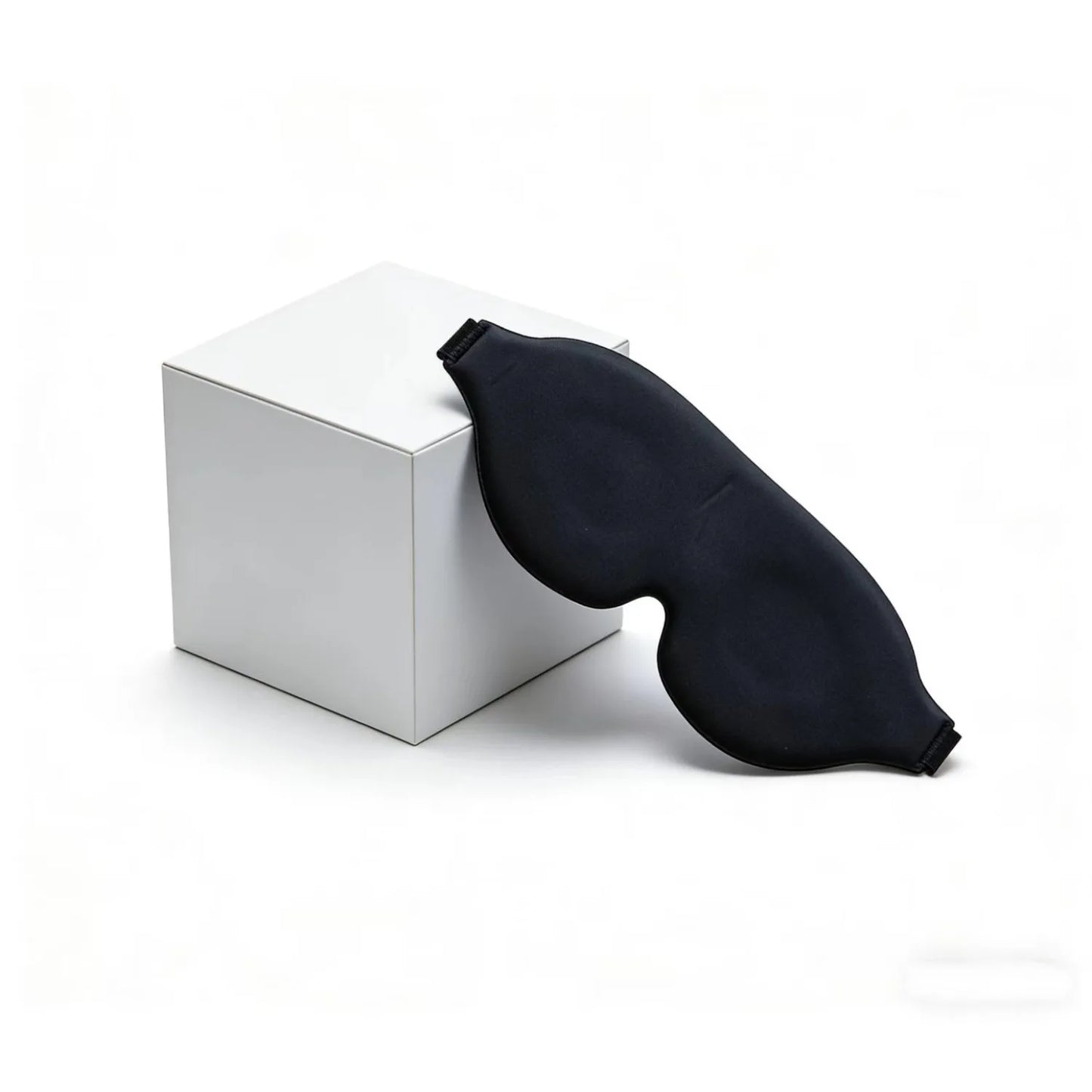 3D foam eye mask, unisex, simple light-blocking, with a nose pad, suitable for sleep, relieving eye fatigue.