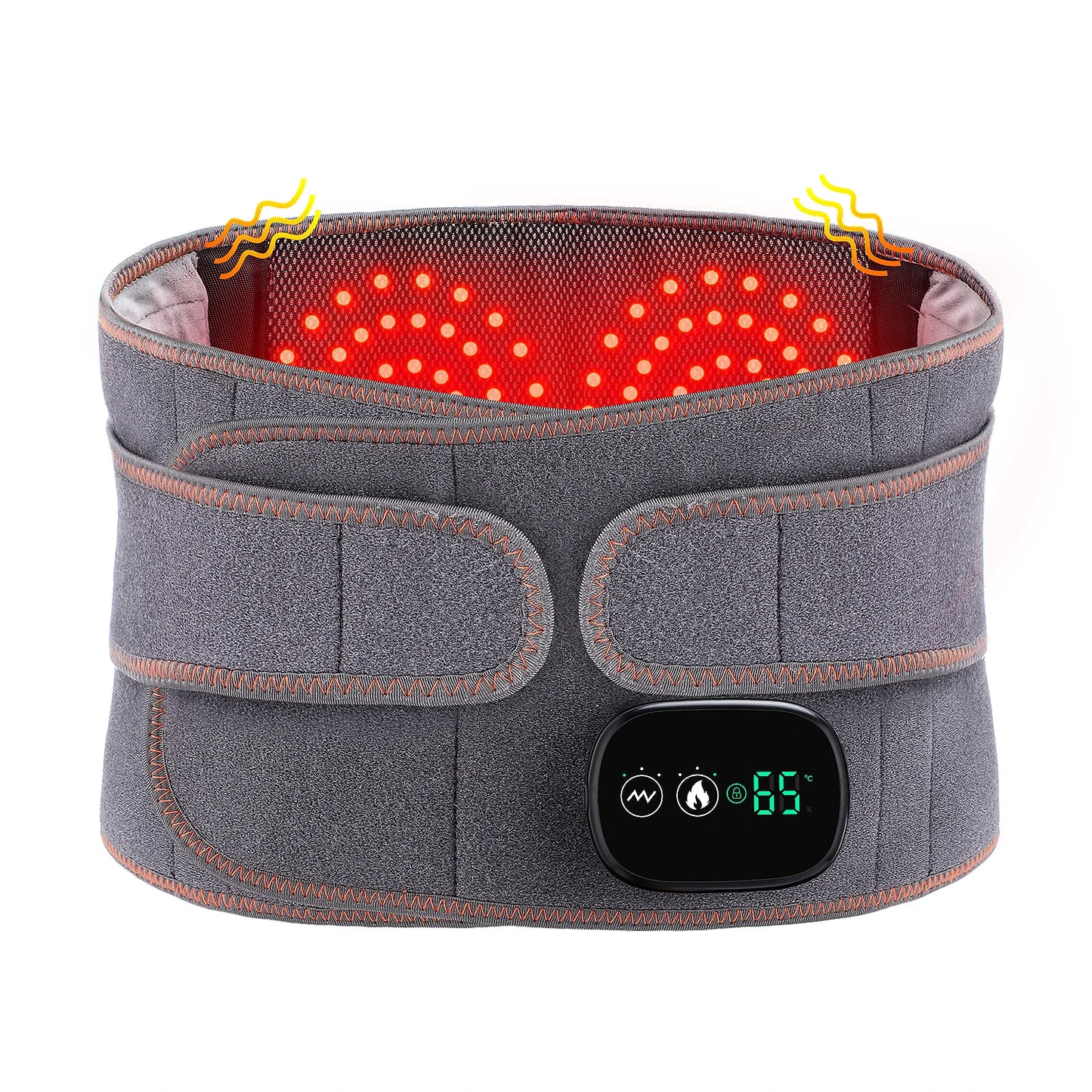 Infrared Heating Waist Massager, Electric Belt Vibration,