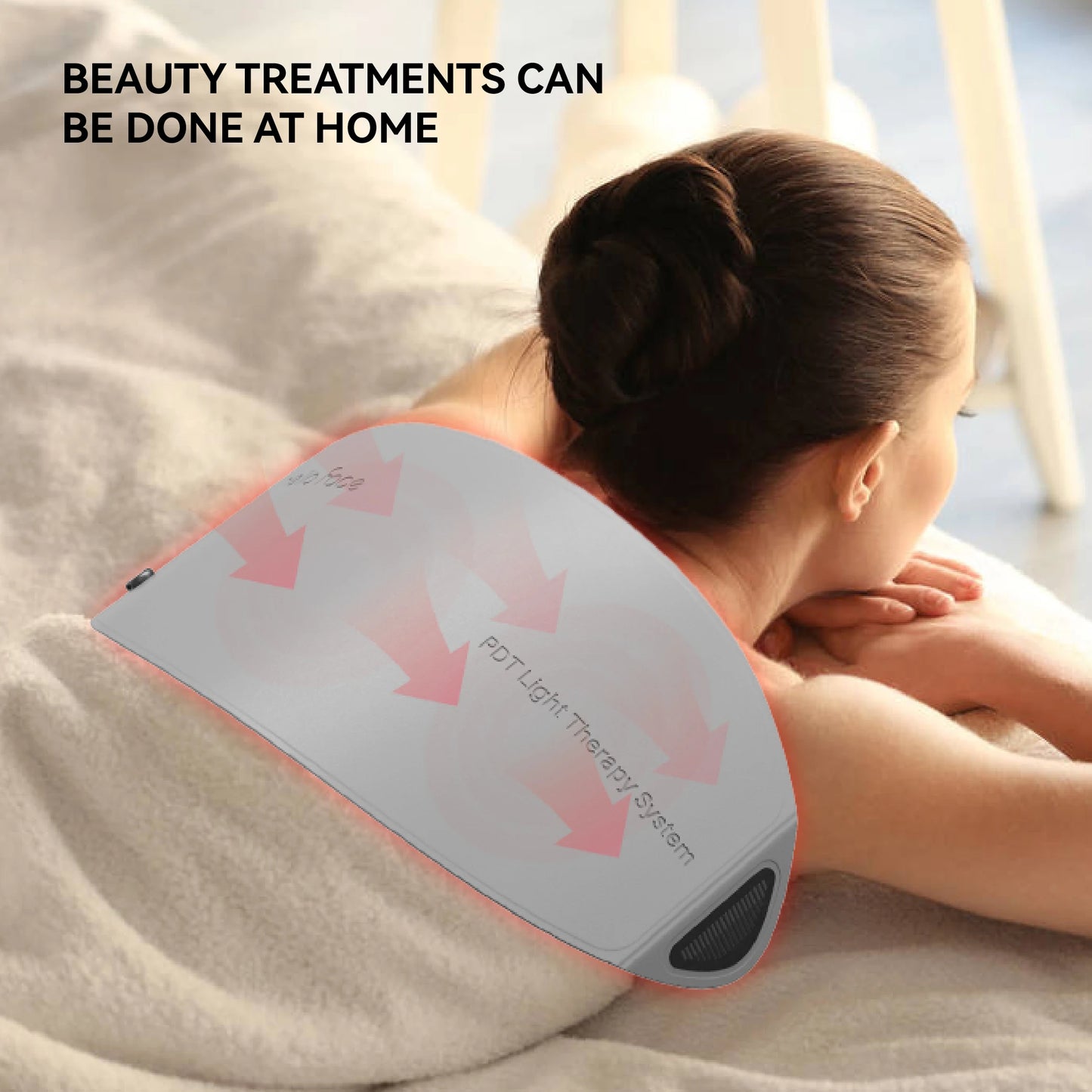 Face Red Light Therapy, Mask for Face Neck and Body "30.8 x 11.8" Large 720 Chips