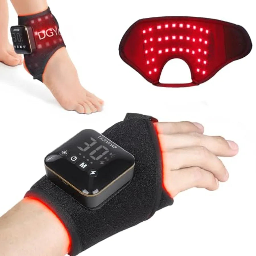 Cordless Red Light Therapy for Ankle, and Wrists Light with 660nm and 850nm