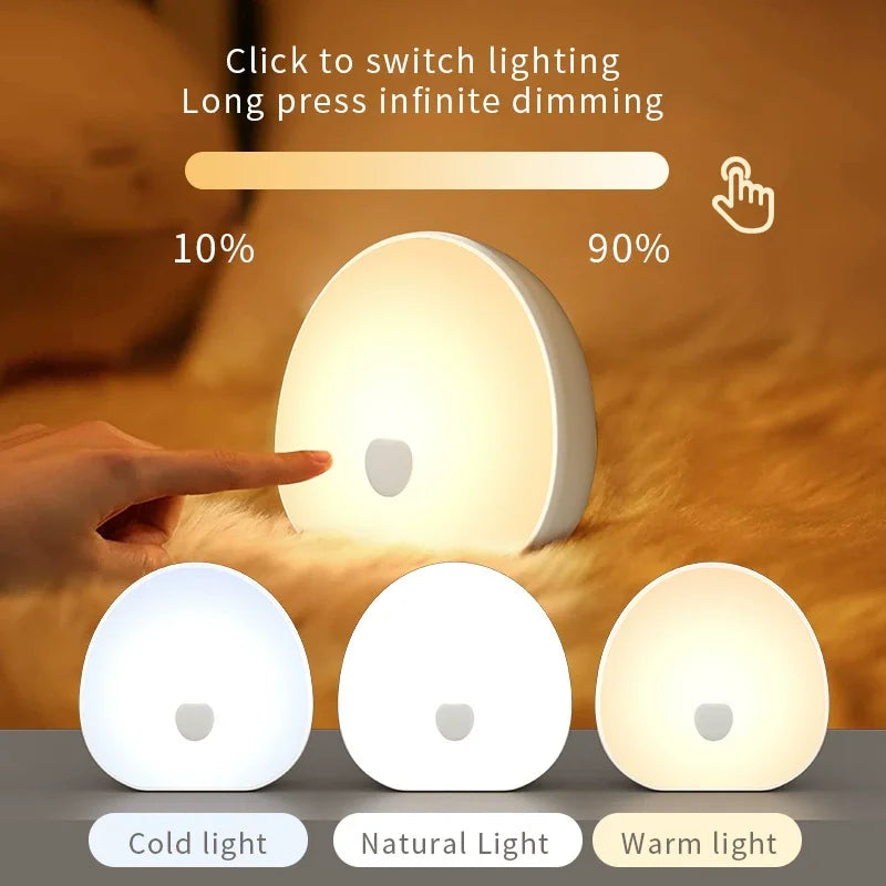 Sleep White Noise Machine, Touchable, LED Night Light, Relaxing Audio & Sleep Lamp