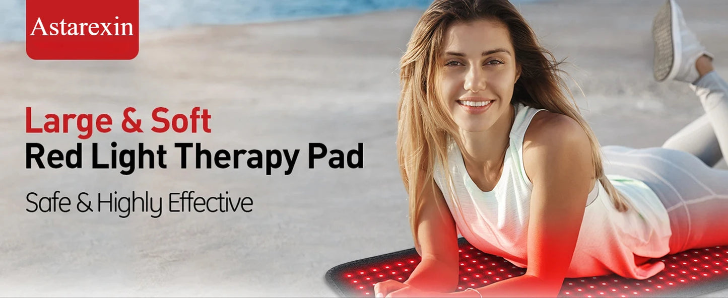 Updated, Red Light Therapy, Heating Pad for Body