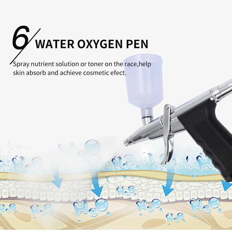 Hydra aqua 10 in 1, facial peeling diamond, dermabrasion facial machine skim Care