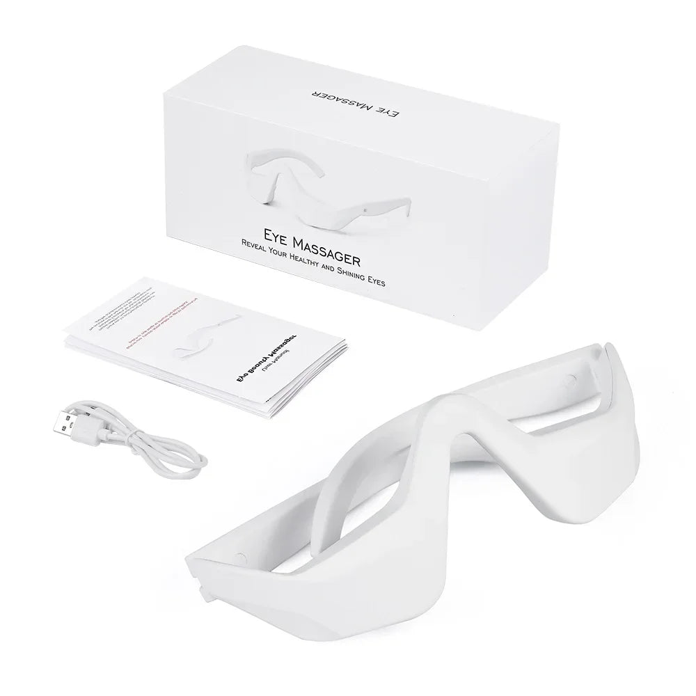 Red Eye Massager, Under-Eye Glasses Massager