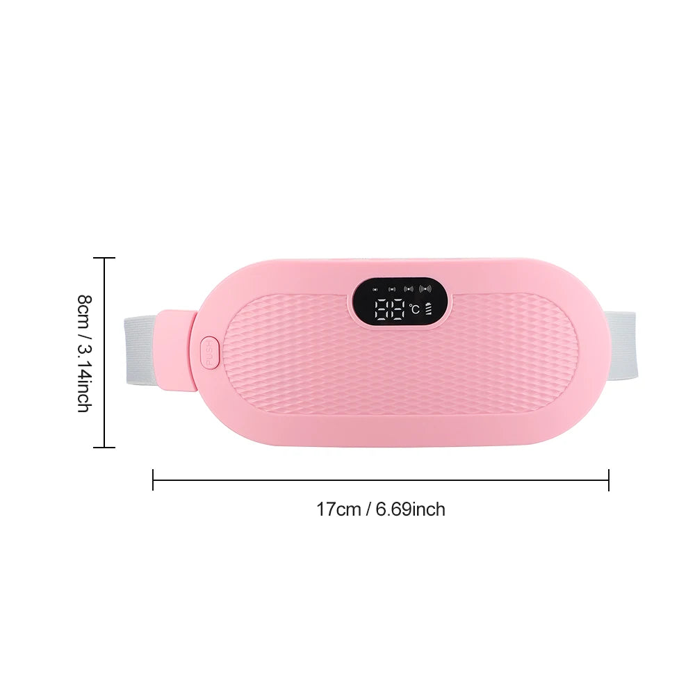 Menstrual Period Pain Relief Device, 5-Level Heating Pad, Electric Massager, Women