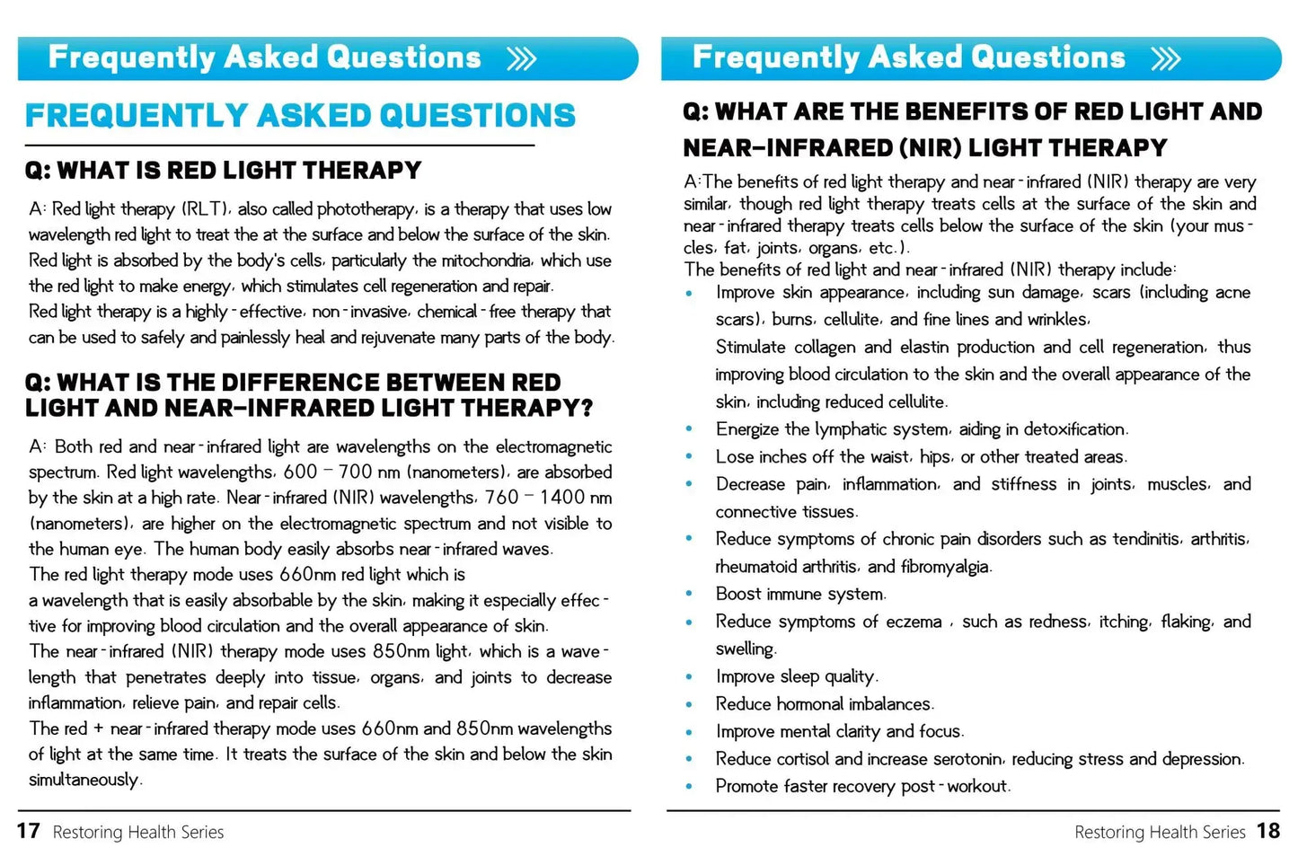 Red Light Panel Device, 660nm850nm, Lamp for Anti-Aging Pain Relief