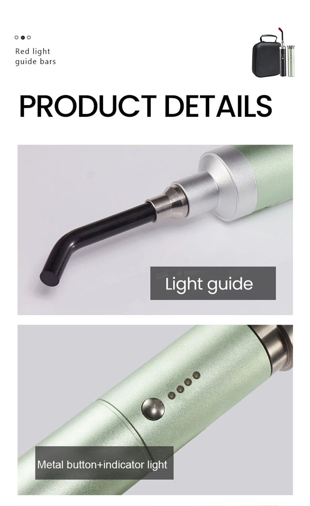 Infrared Red Light Therapy, Lamp Cold Sore Treatment, Device for Nose, Ear, Hands, Joints, Knee, Feet, and Body Pain Relief.
