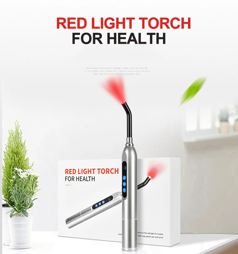 Therapy Cold Sore Wand, Device For Mouth Sores Treatment, LED Light Therapy Machine Skin Care