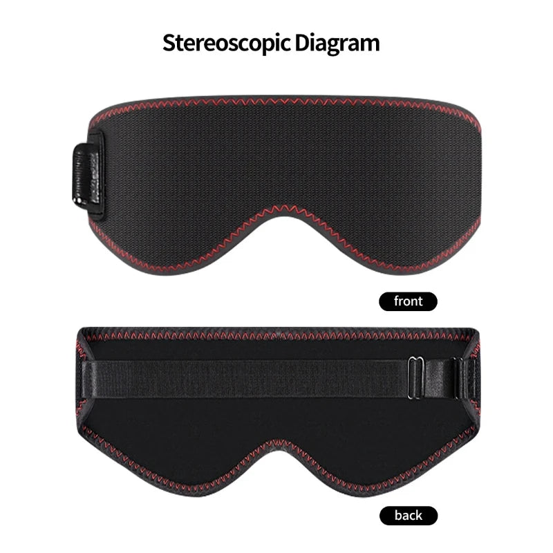 Heated Eye Mask, for Dry Eyes, and Dark Circles, 3 Heat Levels