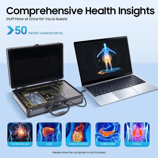 Hand Full Body Diagnostic Tester, Physiotherapy Instrument, Body Scanner, Analyzer Health Detector,