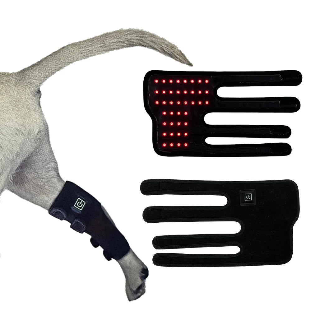 Dog/Cat Leg Wrap, Red Light Therapy, Pain Relief