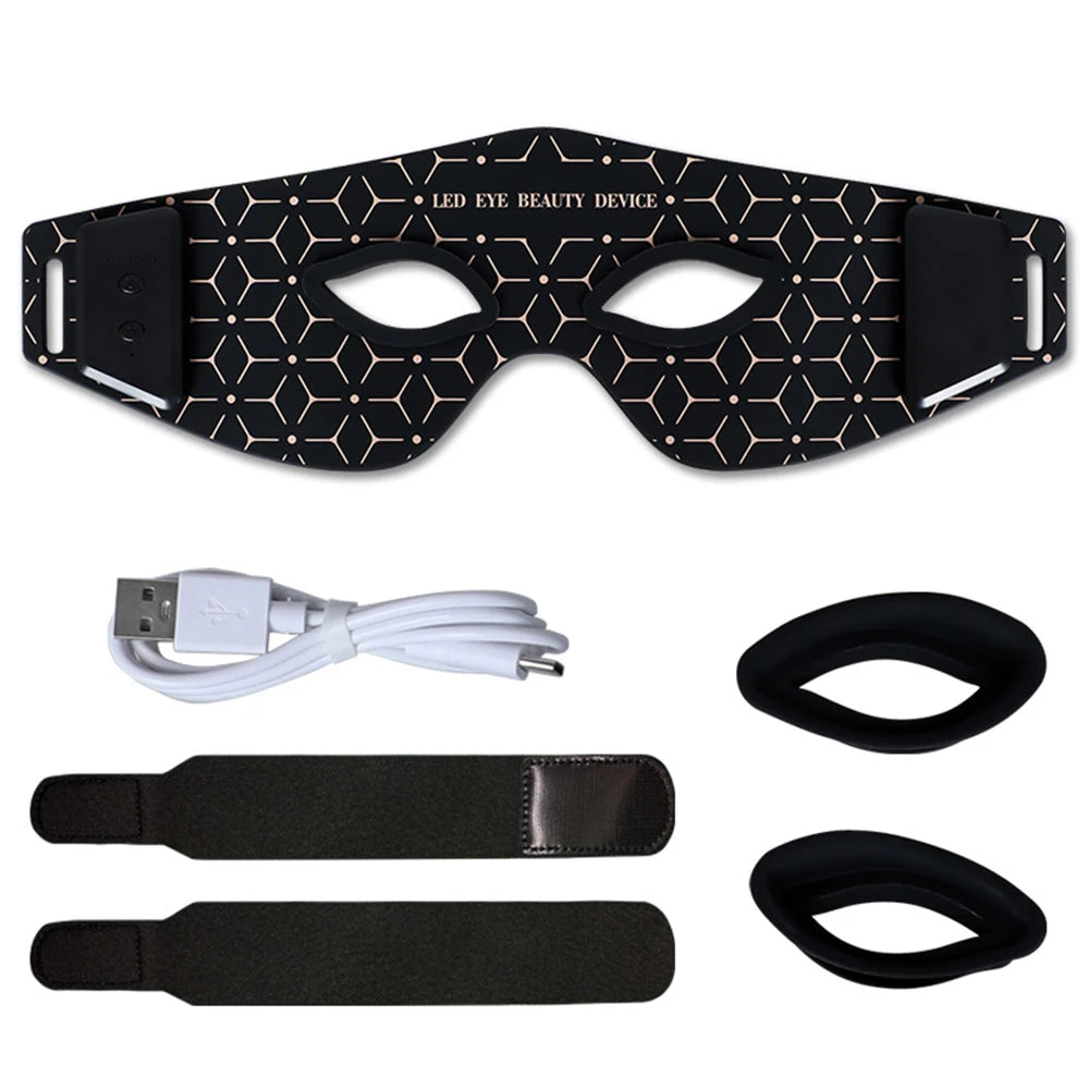 Eye Mask, Eye Bags Remover, Infrared Red Light Therapy