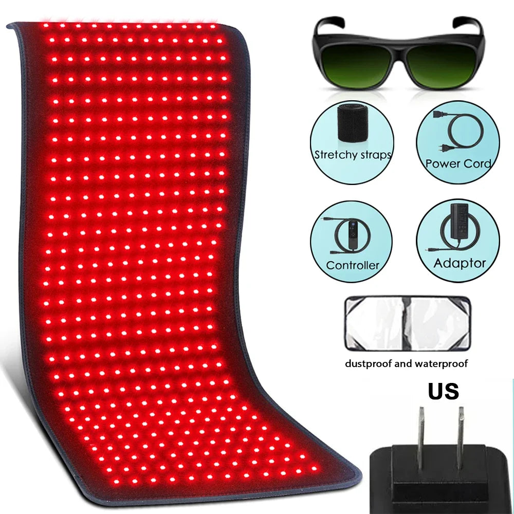 Updated, Red Light Therapy, Heating Pad for Body