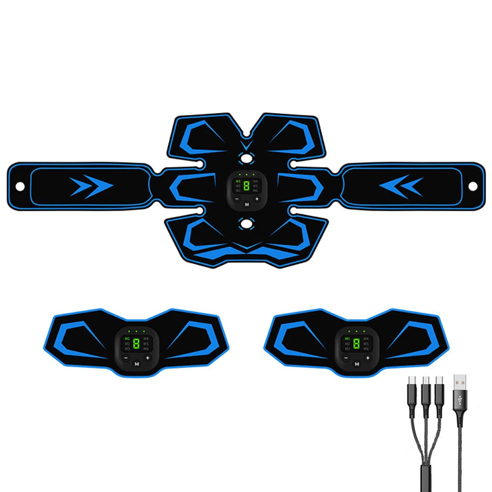 Abdominal Training Device, Vibration Belt, Ab Workout Equipment Machine for Men and Women
