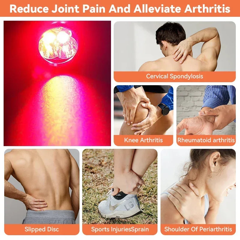 Led Flashlight, Anti Inflammatory, Pain Relief Red Light, Therapy Muscle Pain, Infrared Lamp, Led Therapy Skin Care