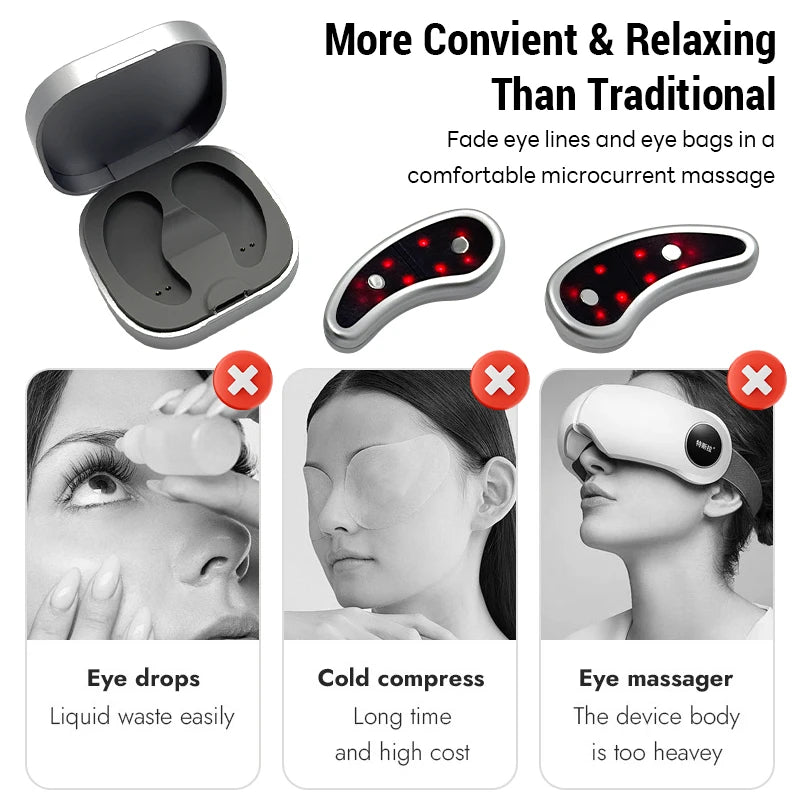 Led Red Light, Gel Patch For Treatment Under Eye, Wrinkle Improvement, Dark Circles Removal Care